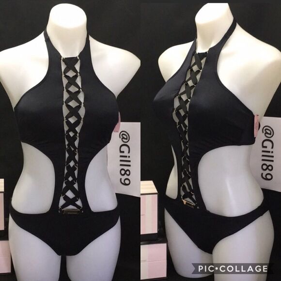 🆕🖤! Victoria's Secret one piece - Picture 1 of 8